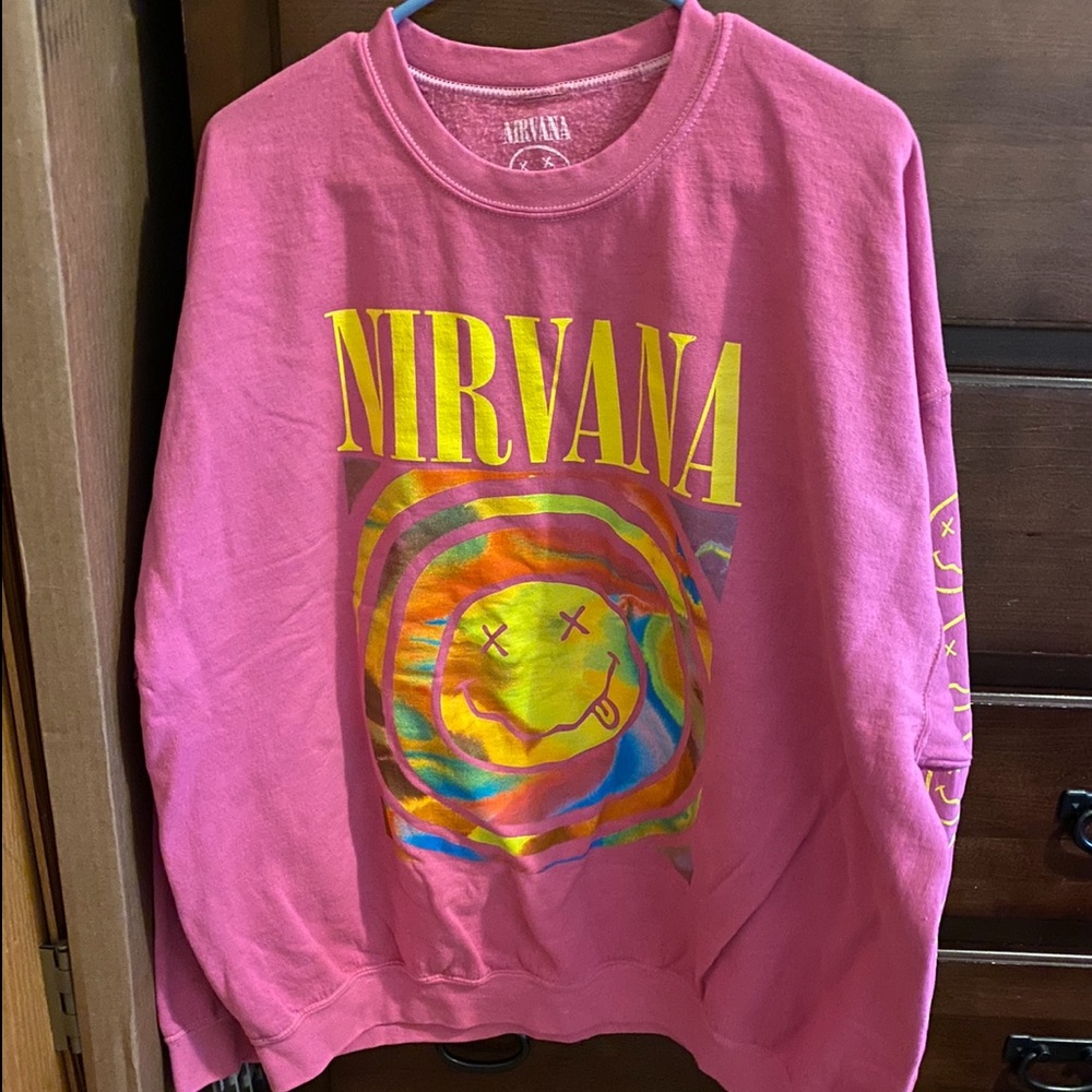 Womens Nirvana Crewneck Sweatshirt